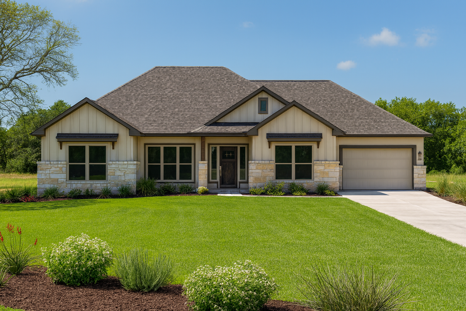 The Bandera Floor Plan by Havenbrook Homes of Texas
