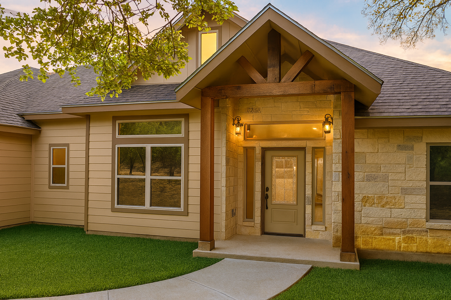 The Balcones Floor Plan at Sunset by Havenbrook Homes of Texas