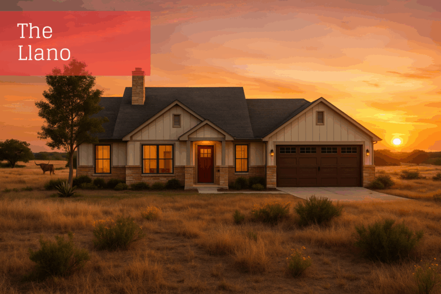 The Llano custom home by Havenbrook Homes of Texas