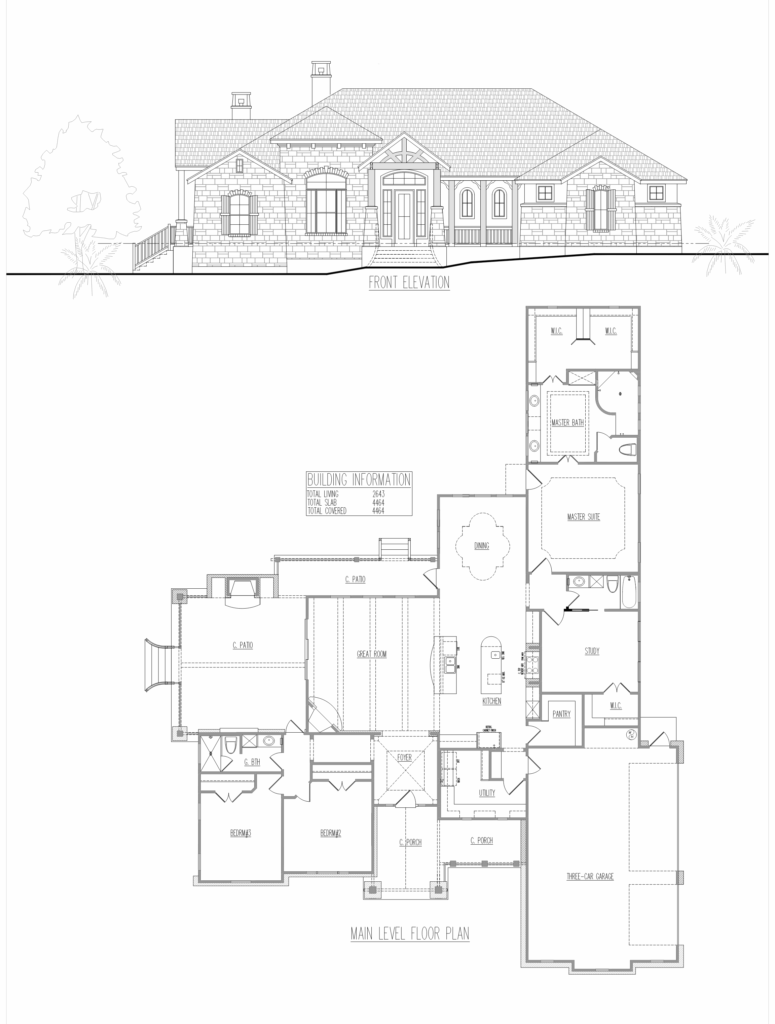 Custom Floor Plan Example 1 by Havenbrook Homes of Texas