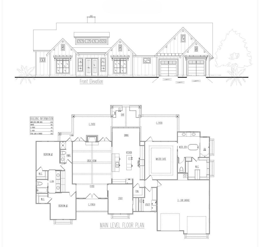 Custom Floor Plan Example 5 by Havenbrook Homes of Texas