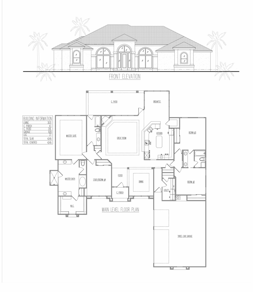 Custom Floor Plan Example 6 by Havenbrook Homes of Texas
